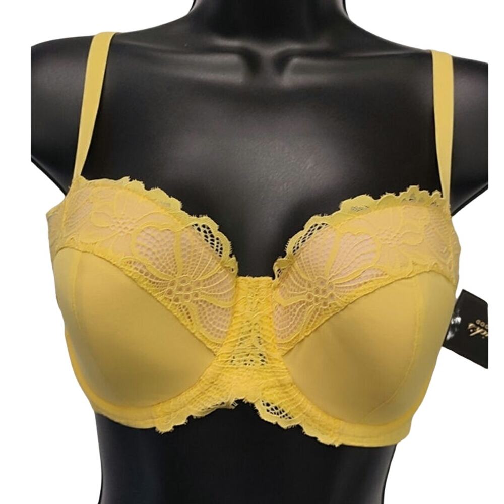 Frederick's of Hollywood Karoline Contour Balconette Underwire 32 DD New  Bra